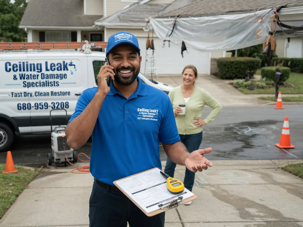 Ceiling Leak Cleanup Cheektowaga, NY FAQs